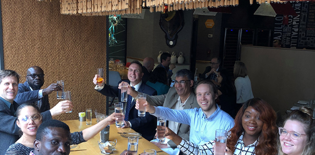 OBXtek team social gathering