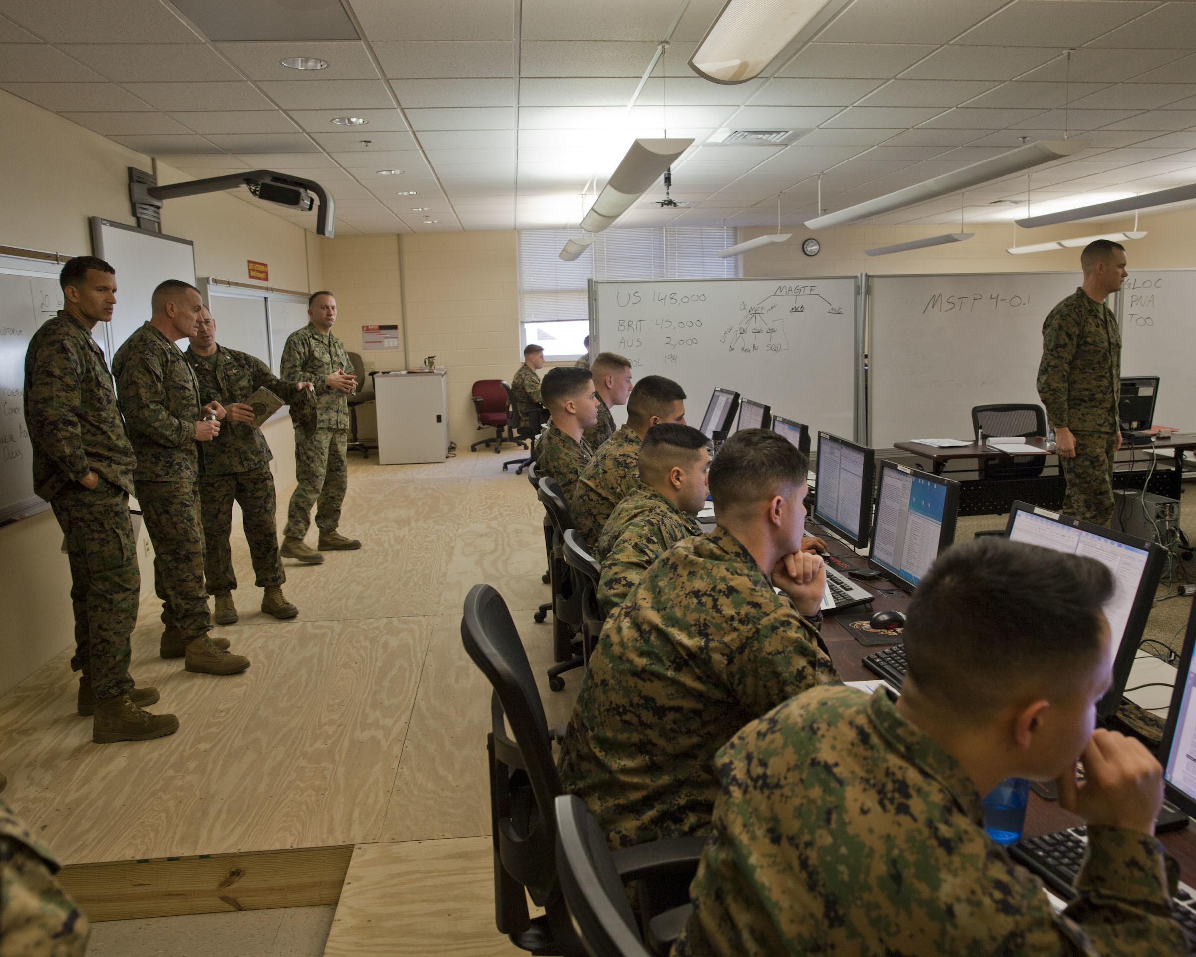 Photo by Lance Cpl. Amy Plunkett, Marine Corps Combat Service Support Schools. The appearance of U.S. Department of Defense (DoD) visual information does not imply or constitute DoD endorsement.